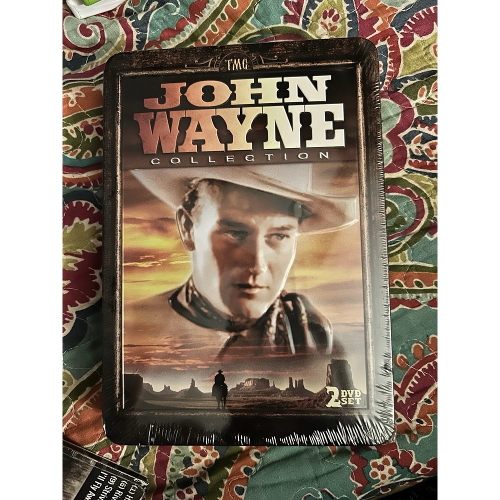 John Wayne Collection Tin Box New‎